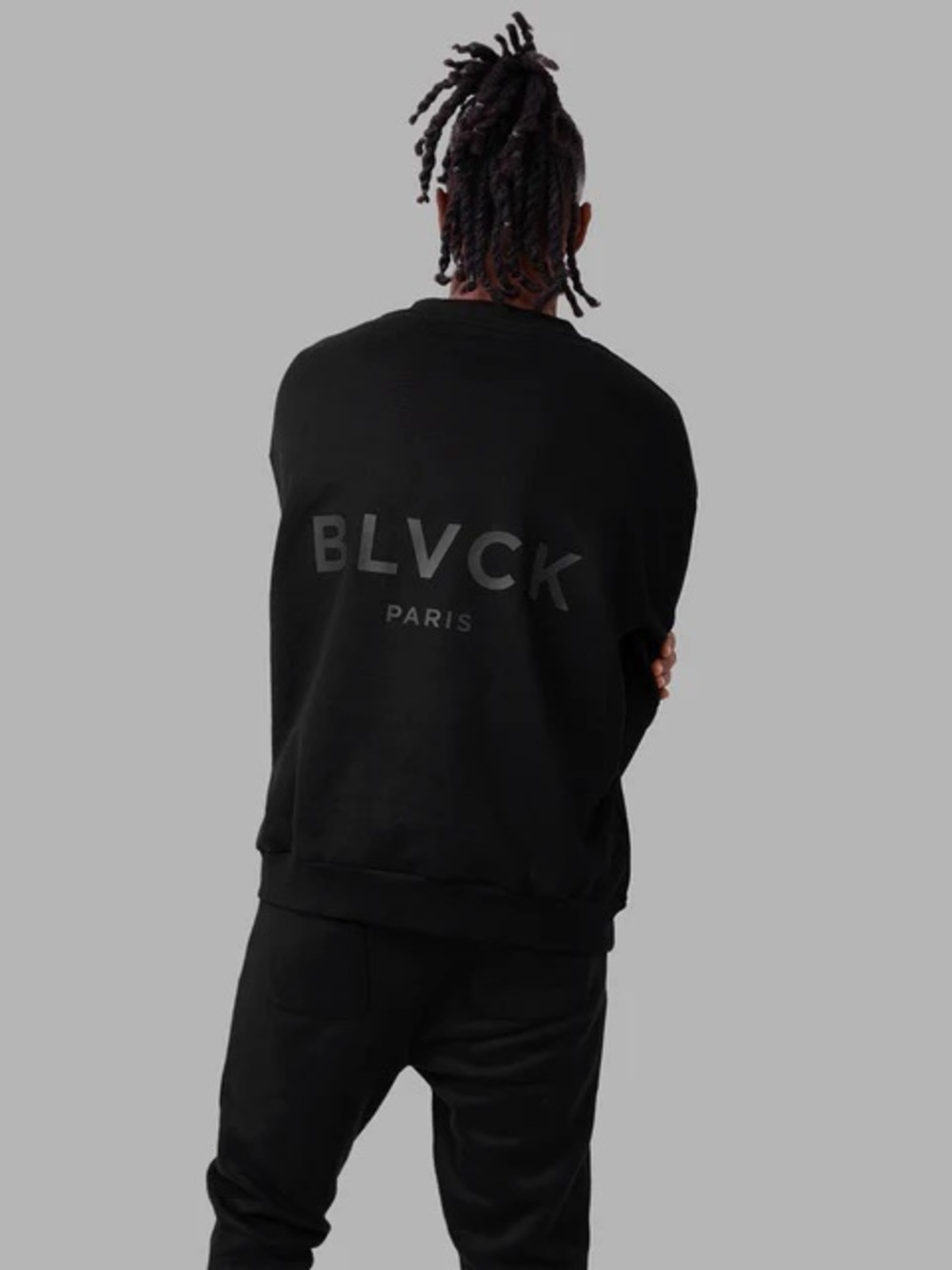 BLVCK Paris - Black Logo Sweatshirt
